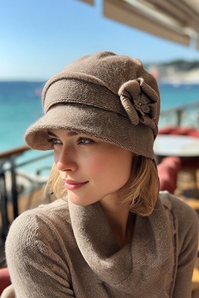 LAGRANZE Beretă pentru femei Bella Rose Angora