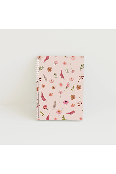 Flash your mind Caiet A4 BASIC roz înflorit 80 de coli