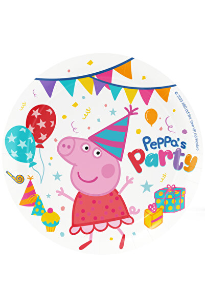 BEENsmile Set 8 farfurii Peppa's Party 23 cm