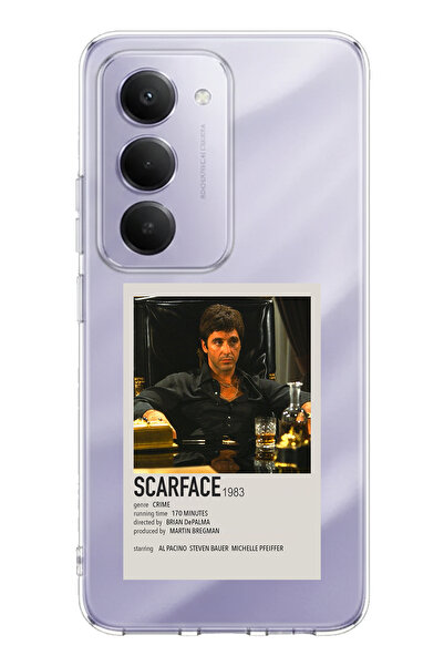 TechTree حافظة سيليكون مطبوع متوافقة مع هاتف Redmi 15 4G بتصميم ملصق صغير من ...