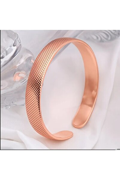 ORGANICYOU Putian 1Pc Women's Elegant Copper Cuff Bracelet - Minimalist Coppe...
