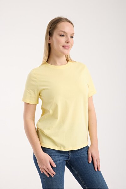 G-FOX Women's Basic Crew Neck Short Sleeve 100% Cotton Comfortable Fit Casual Sports Stylish T-Shirt 6021