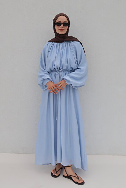 Moca Fiore Dress Blue