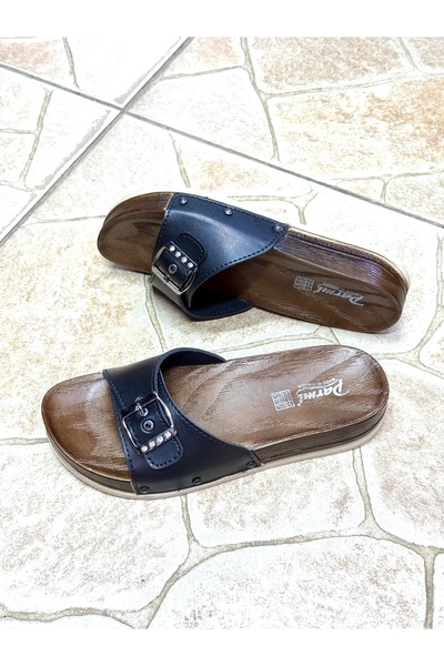 ÇOCUKÇA MODA Parmi Single Buckle Adjustable Tree Bark Pattern Light Sole Slip...