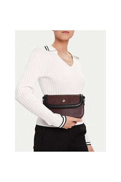 Beverly Hills Polo Club handbag woman burgundy C-BHPC-L-005-08