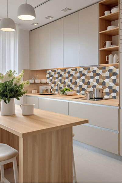 Sendegelal Mutfak tezgah arası kaplama folyosu STF1046