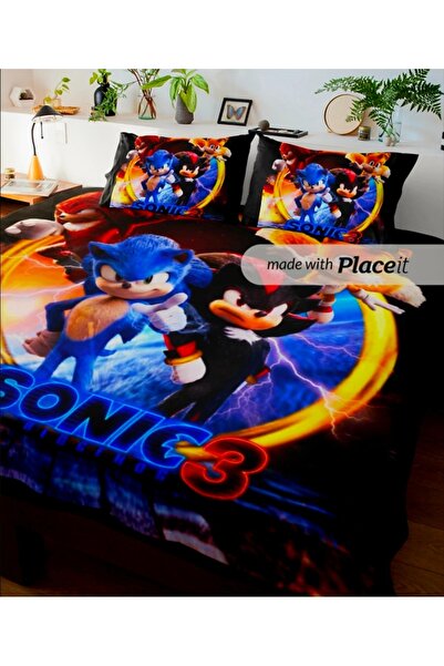 Elmas Dizayn 240X260 CM ÇİFT KİŞİLİK NEVRESİM TAKIMI HİPOALERJENİK PAMUK SONIC3