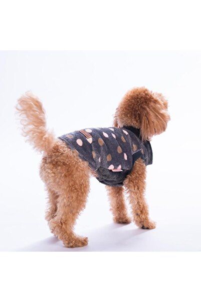 Pawstar Bath Dots Puanlı Yumuşak Kedi Köpek Yeleği Kedi Köpek Elbisesi Kedi K...