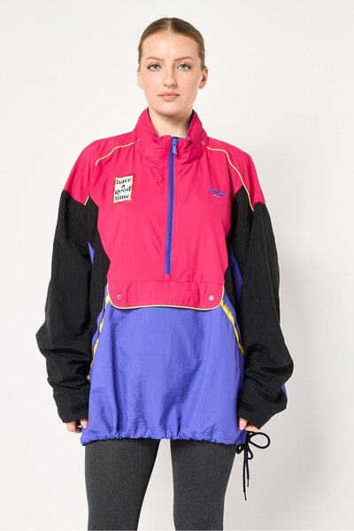 Reebok Women Sportswear Fit Long Sleeve Outdoor Jacket, Multicolor