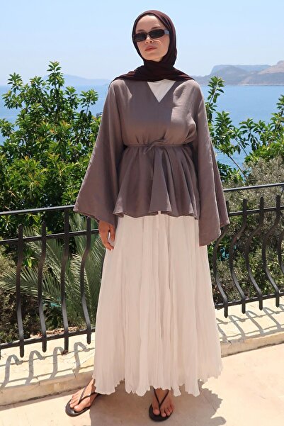 Moca بلوزة ليال أنثراسيت