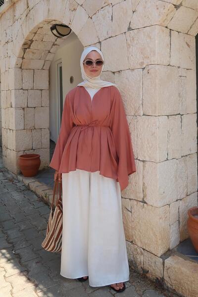 Moca Lamis Kimono Terracotta