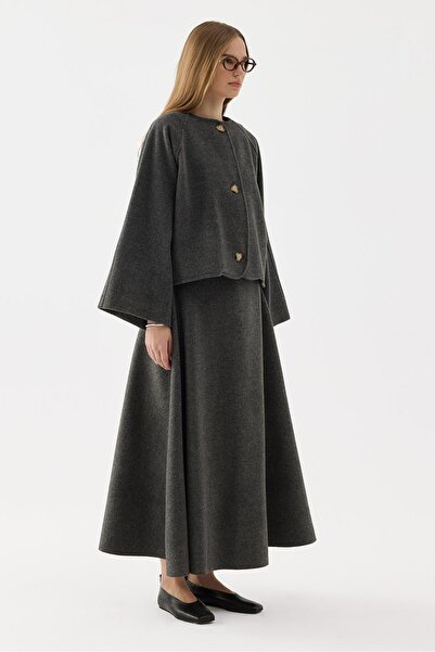 Moca Sasha Kaşe Set Anthracite