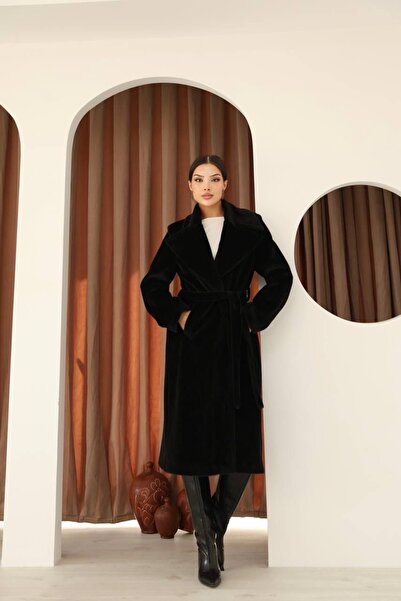 MERSİ KADIN KÜRK UZUN KABAN