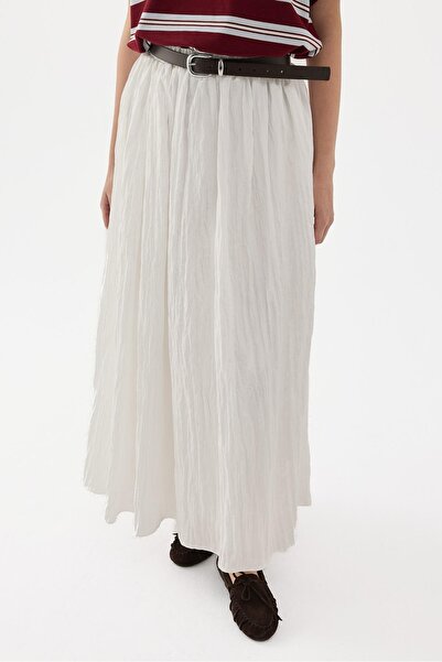 Moca Renee Skirt White