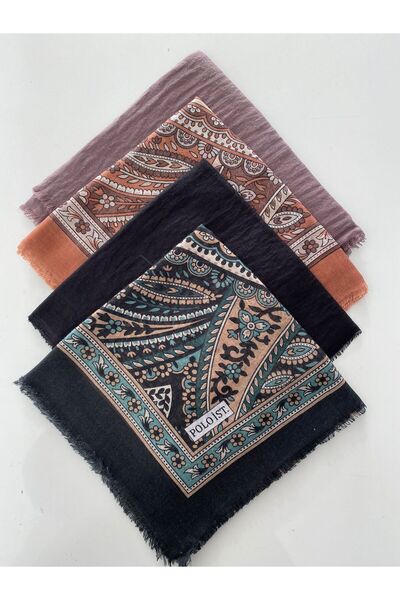 poloist 4 قطع من القماش القطني المختلط للكتابة