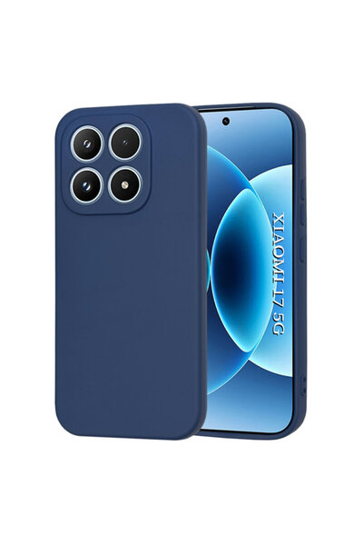 Techsuit Husă din silicon Xiaomi 17 SoftFlex, bleumarin
