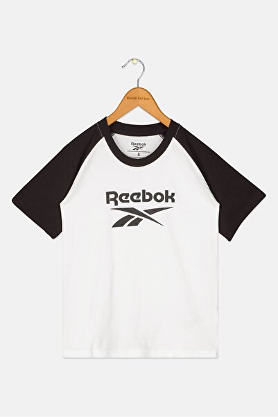 Reebok Toddlers Boy Crew Neck Short Sleeve Outdoor T-Shirt, White
