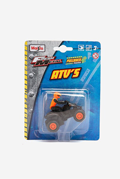 Maisto Fresh Metal ATVs Car 7 L x 6 H x 4 W cm, Black