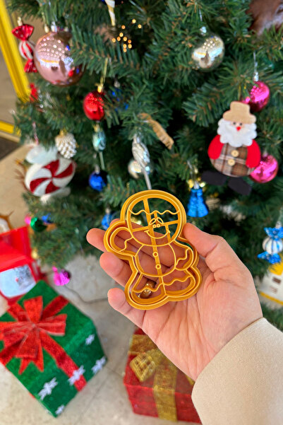 CESTOPİENO Hand Waving Cookie Man Dough Sculpting/Modeling Cookie, Ceramic, Polymer Clay, Play Dough 7X10 cm