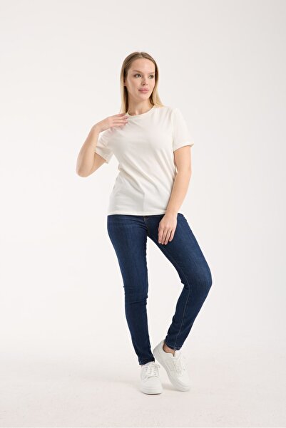 G-FOX Women's Basic Crew Neck Short Sleeve 100% Cotton Comfortable Fit Casual Sports Stylish T-Shirt 6021