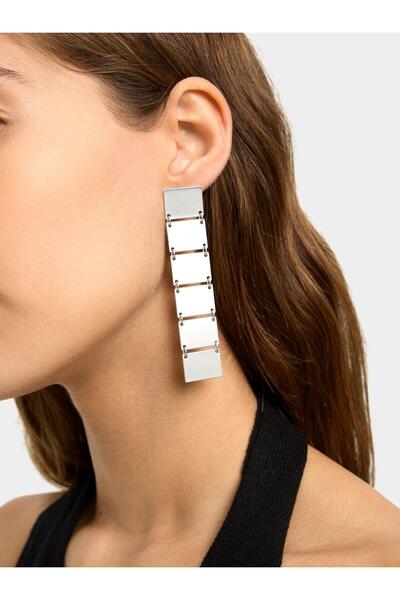 PARFOIS Uzun Dikdörtgen Küpe