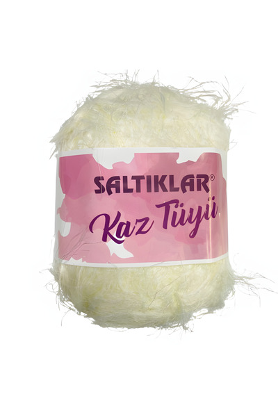 EleganTShoP خيوط صوف ريش الأوز 100 جرام