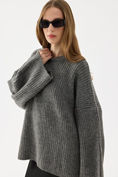 Moca Harper Sweater Anthracite