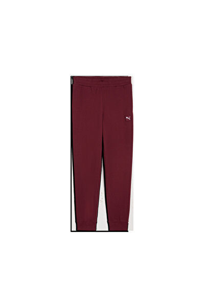 Puma ESS ELEVATED Sweatpants Kadın Bordo Eşofman Alt