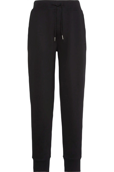 Calvin Klein ARCHIVE LOGO FRENCH TERRY SLIM J Kadın Siyah Eşofman Alt