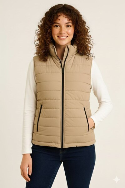 İNDİRİM MODAM Kadın Trend Şişme Kapitone Yelek – Hafif, Rahat ve Günlük Kulla...