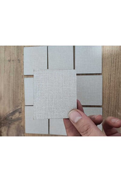 Miracix 10 Adet Ahşap Renkli Kare Bardak Altlığı Supla – 3 mm MDF Dekoratif H...