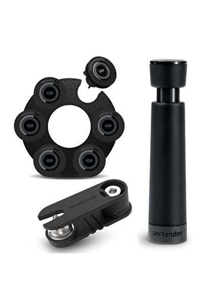 Airtender wine and food preserving set