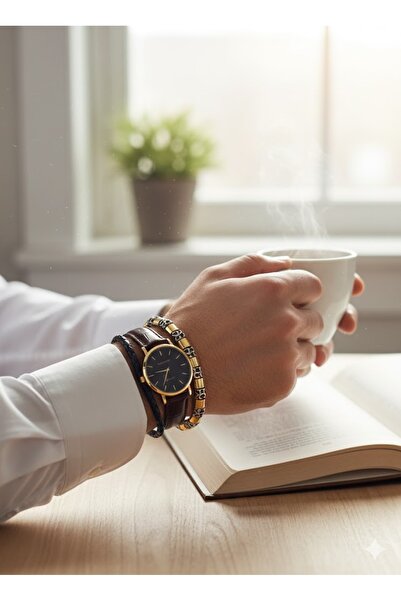 GiftPack مجموعة أساور رجالية تُعد مكملًا قويًا للأناقة