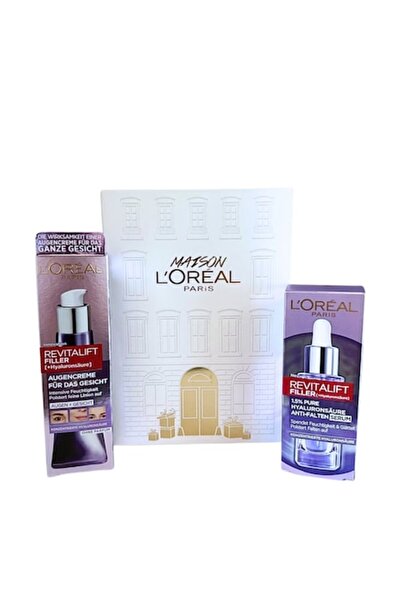 L'Oreal Paris Revitalift Filler Anti-Wrinkle Serum 30 ml + Anti-Aging Eye Cream 30 ml - Set