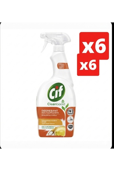 Cif x6 multi-surface degreaser 750ml