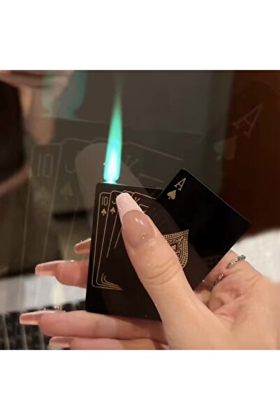 TAŞ DEVRİ HEDİYELİK Maça Ası Izgara Çakmak