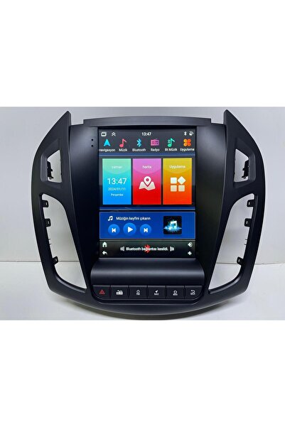 FTH SOUND FORD CONNECT 2013-2017 UYUMLU TESLA ANDROİD MULTİMEDYA TEYP 4-64 GB CAR PLAY KAMERA HEDİYE