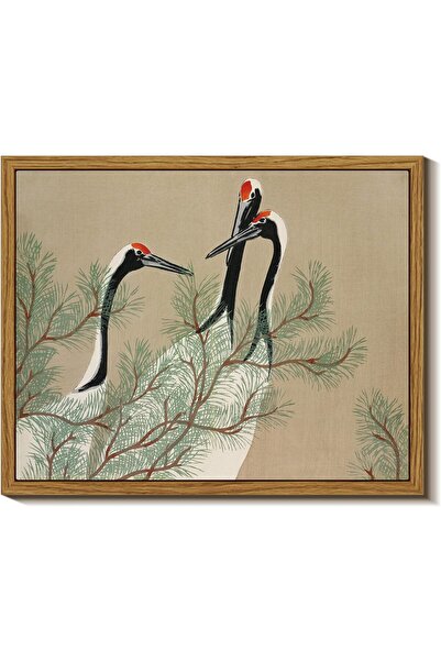 ALAYRA International Framed Vintage Canvas 30x40 cm, Minimalist Oil Painting,...