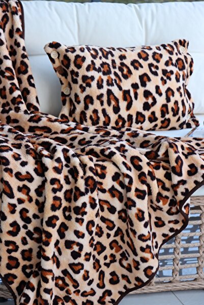 CAKKATEX Teddy Plush Throw Pillow | Wellsoft Blanket Cushion Set