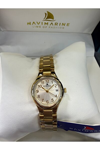 Navimarine Steel Case Steel Band Women Wristwatch