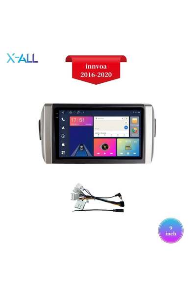 X-All شاشة تويوتا اينوفا 2016-2020 معالج DT5 رام 4 ذاكرة 64 كاربلاي تدعم كامي...