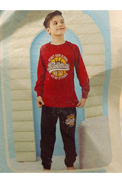 KAPİKİDS Kapi Kids 7011 Erkek Çocuk Uzun Kol Pijama Takım