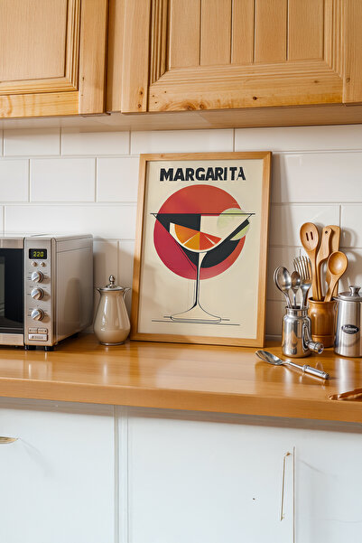 gxe.art Atmosferă caldă de bucătărie |   Pictură cu poster cu rama din lemn # 57