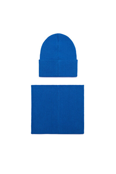 Harry Potter Set căciulă și fular pentru băieți, bleumarin