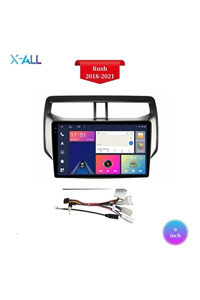 X-All شاشة تويوتا راش 2018-2021معالج TS10 رام 8 ذاكرة 128 كاربلاي تدعم شريحة