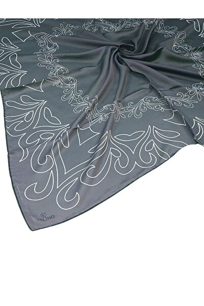 mim eşarp Eșarfă din șifon cu model Valino Gradient – 90x90 cm