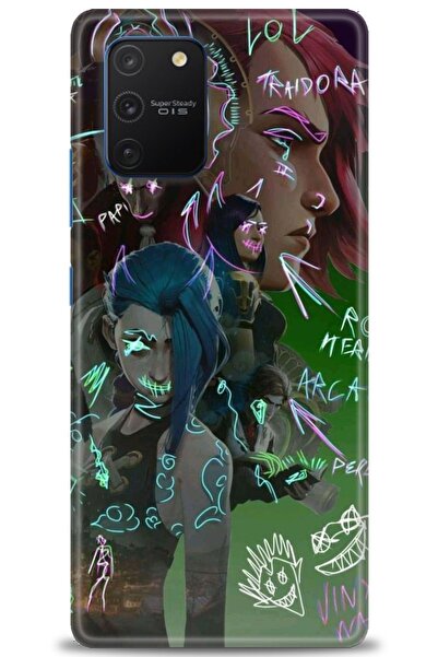 kılıfevreni غطاء متوافق مع هاتف سامسونج جالاكسي A91 A+ Plus HD مطبوع - غطاء س...