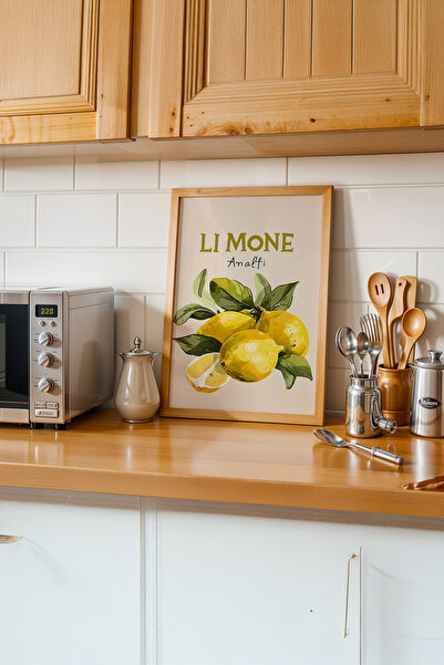 gxe.art Pictură cu cadru din lemn cu tematică Momente delicioase # 70