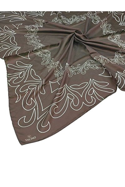 mim eşarp Valino Patterned Chiffon Scarf – 90X90 cm