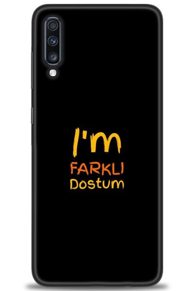 kılıfevreni غطاء متوافق مع هاتف سامسونج جالاكسي A70 A+ Plus غطاء HD مطبوع - غ...